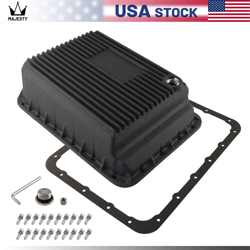 Heavy Duty Aluminum AISIN AS69RC Transmission Pan For 13-25 RAM 2500/3500 6.7L