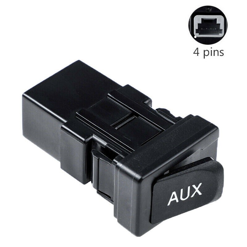 06-08 Lexus IS250 IS350 ISF Center Console AUX Jack Input Adapter OEM 86190-5302