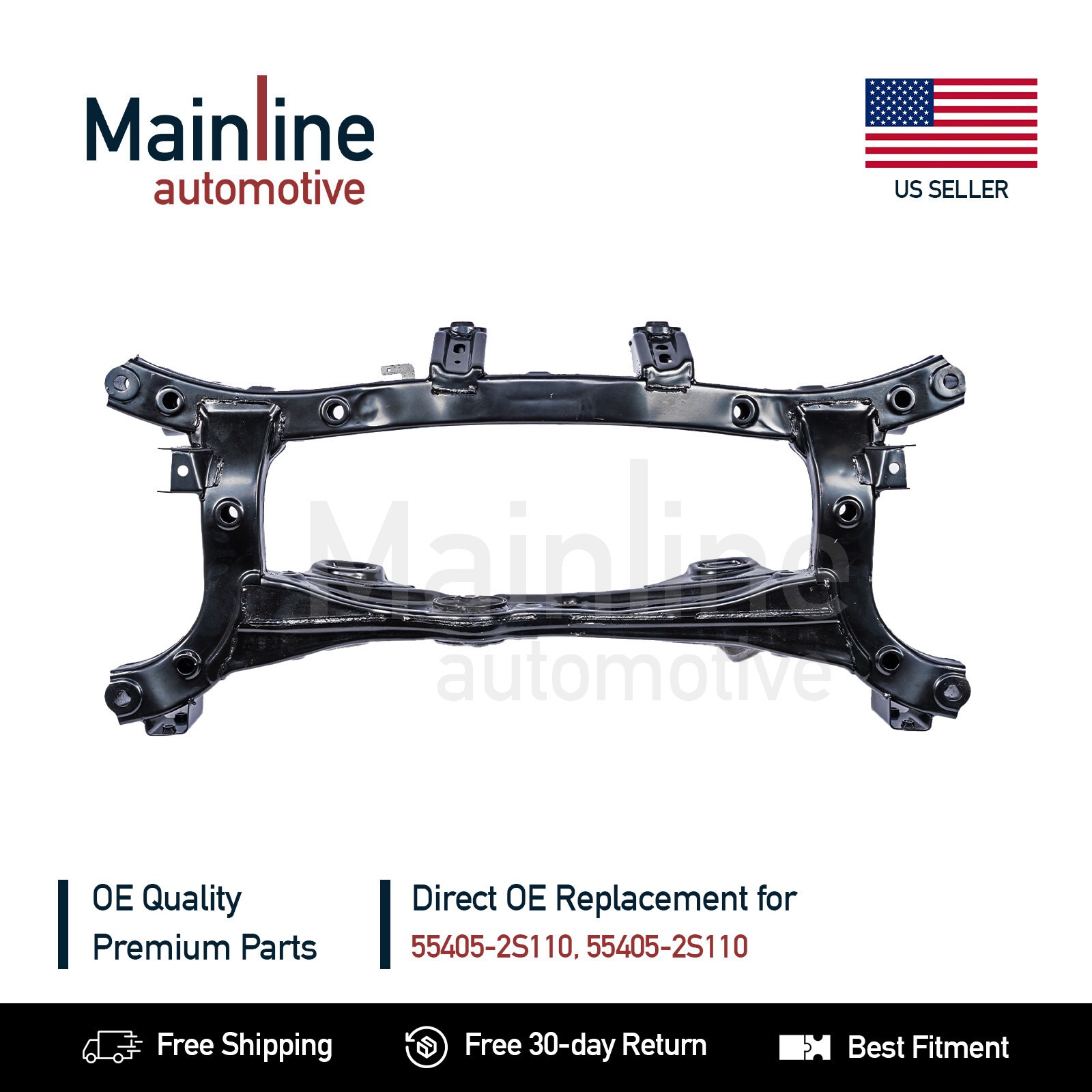 Rear Suspension Subframe For 11-16 Kia Sportage Direct OE Replacement 554052S110