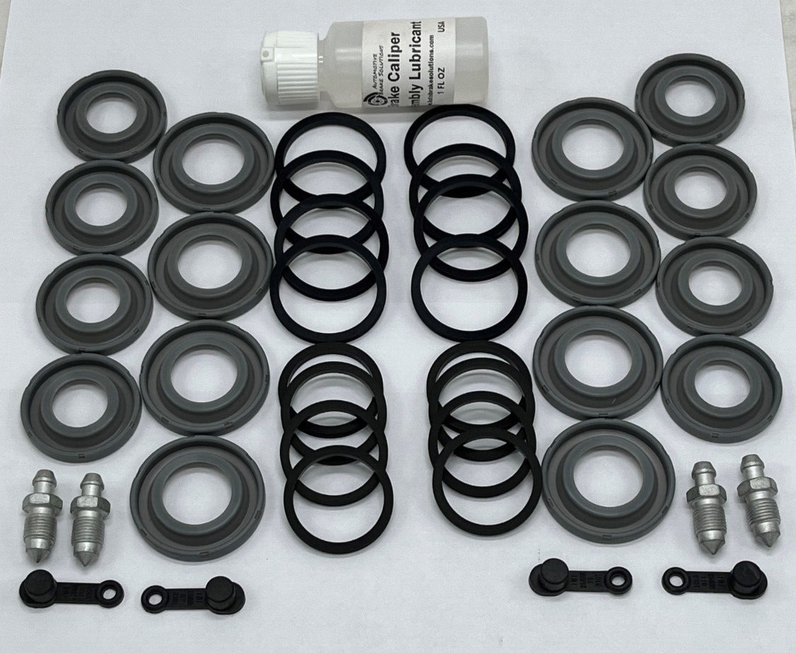 Fits: 2008-2020 Audi R8 Front Caliper Rebuild kit 143.35033 Silicone Boots