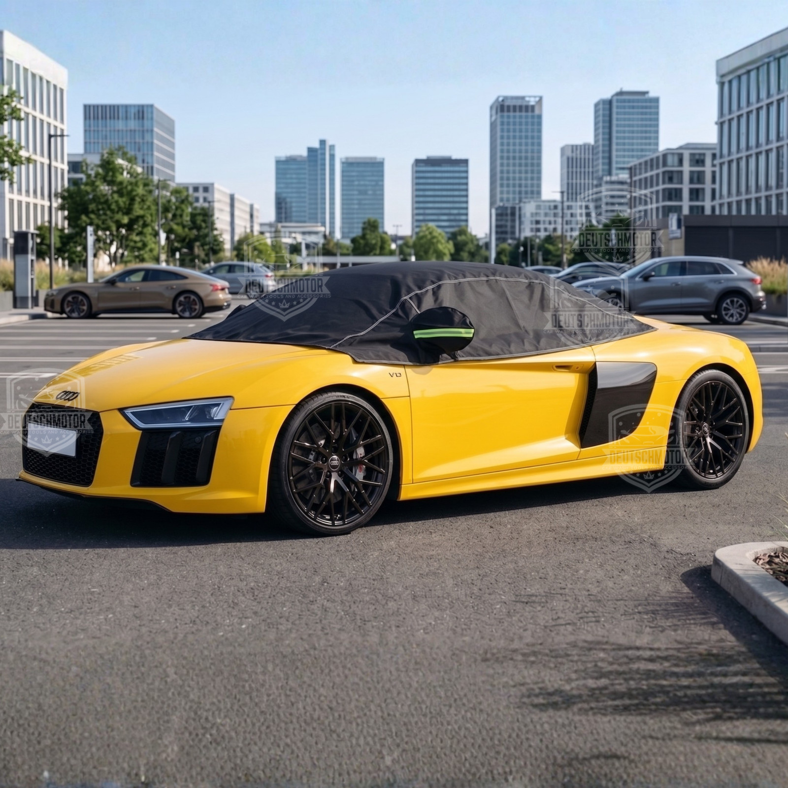 Waterproof protective soft top convertible car cover for Audi R8 GT V10 spyder