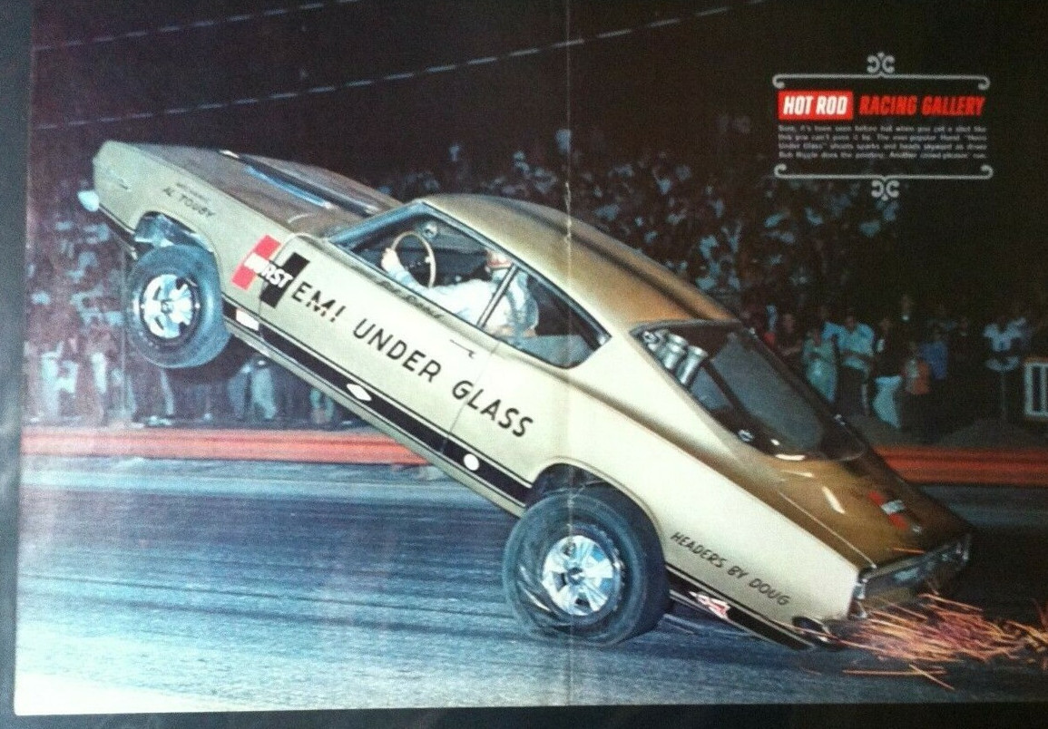 *Ready to Display*1969 Plymouth Cuda Hurst Hemi Under Glas ad Funny car Dragster