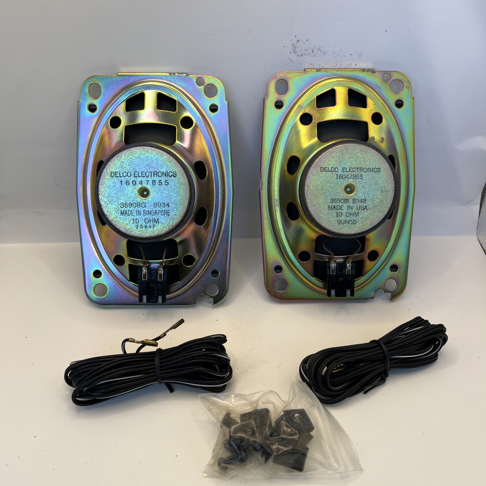 Lot Of Two 1988-94 Chevrolet, GMC Truck Radio Speaker NOS? # 16047855 Lot Of Two 1988-94 Chevrolet, GMC Truck Radio Speaker NOS? # 16047855