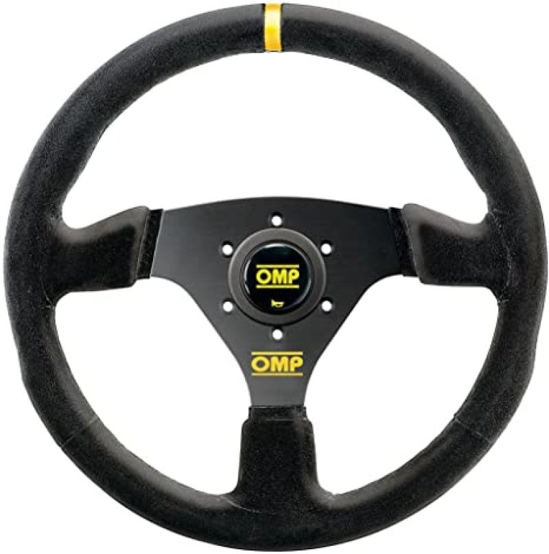 OMP Targa Steering Wheel Black/Black - High-Performance Automotive Accessory