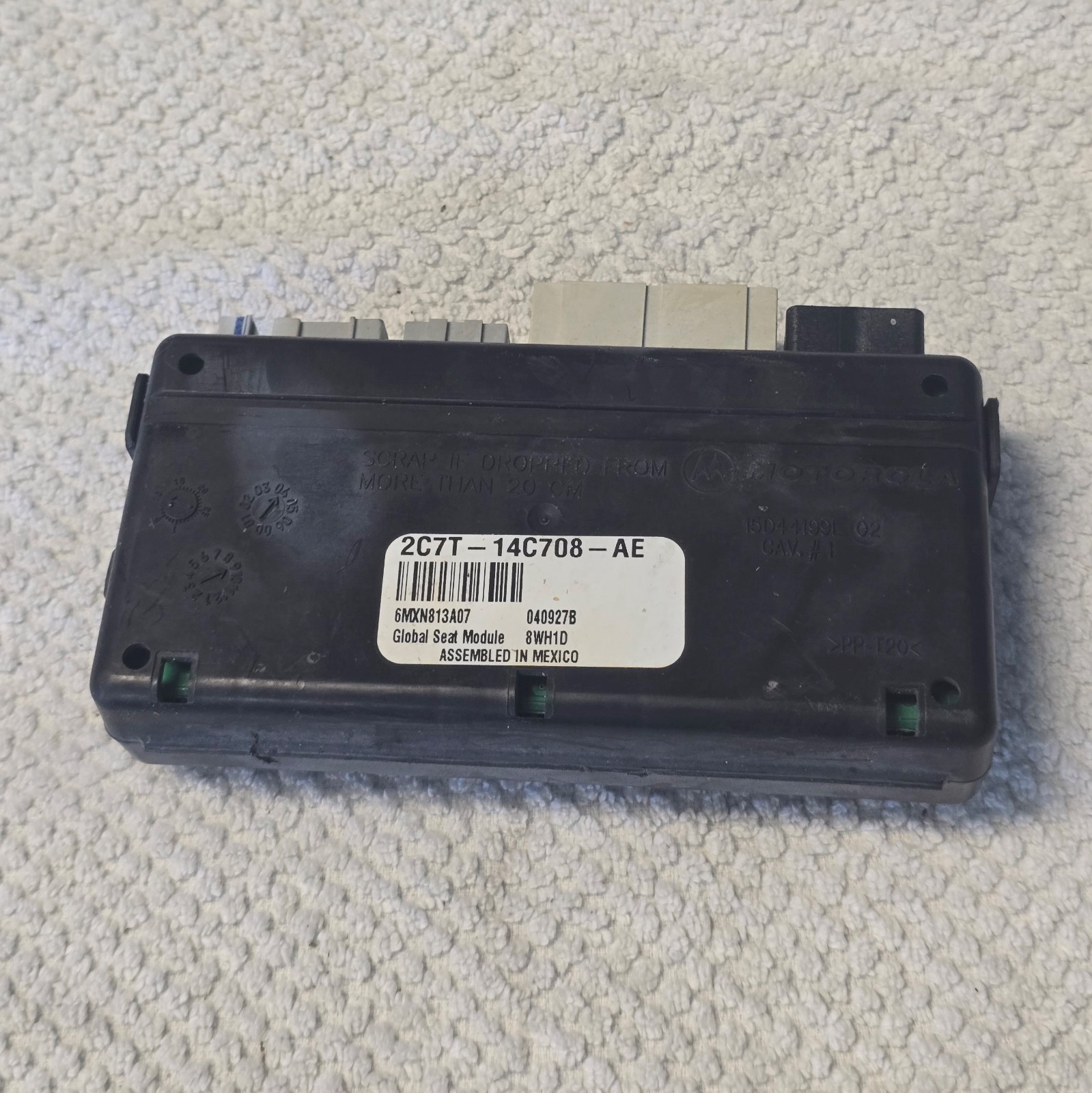 2005 Ford Explorer Driver Power Seat Memory Module Control Unit 2C7T14C708AE OEM