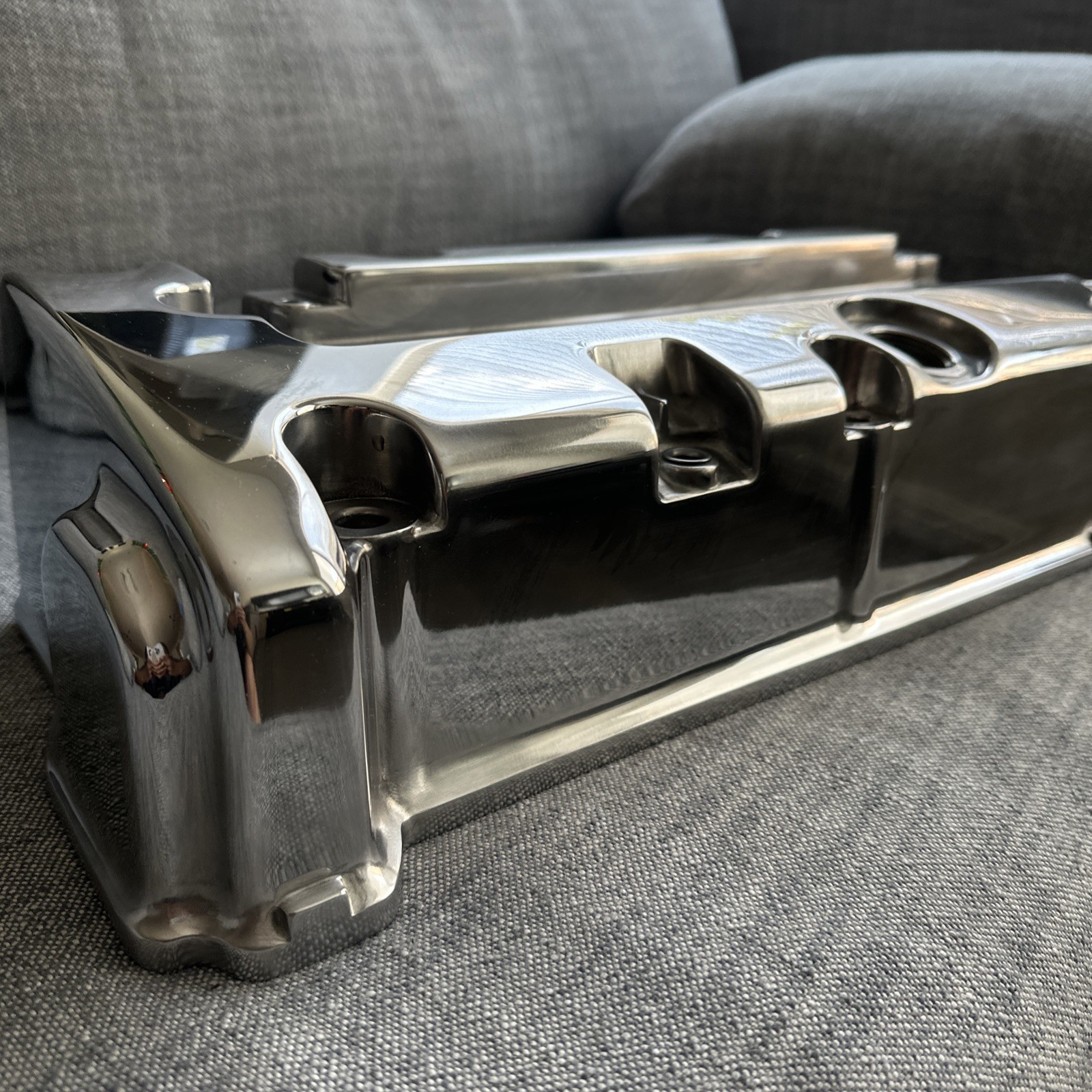 POLISHED CHROME VALVE COVER HONDA CIVIC ACURA K24A2 POLISHED CHROME VALVE COVER HONDA CIVIC ACURA K24A2