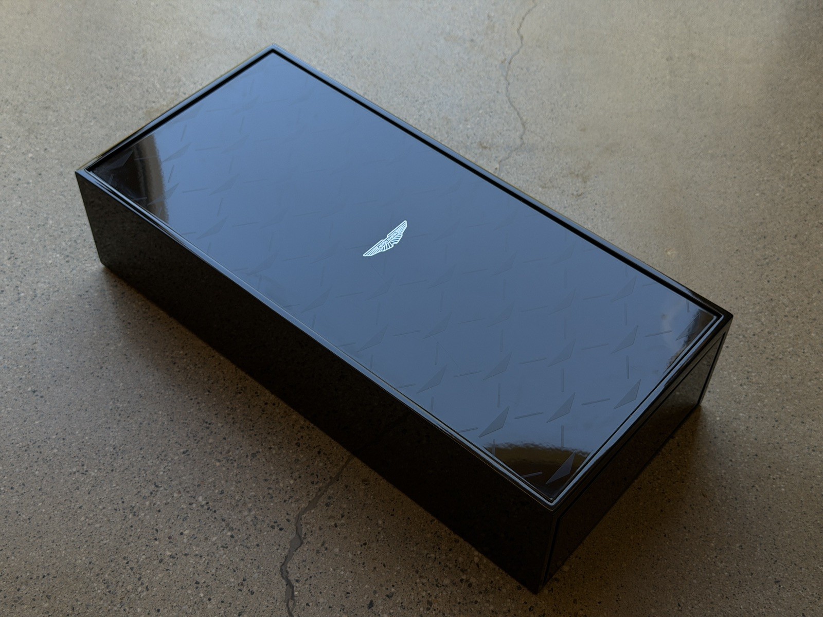 Aston Martin Key Accessory Storage Box Case - Genuine AM Accessory