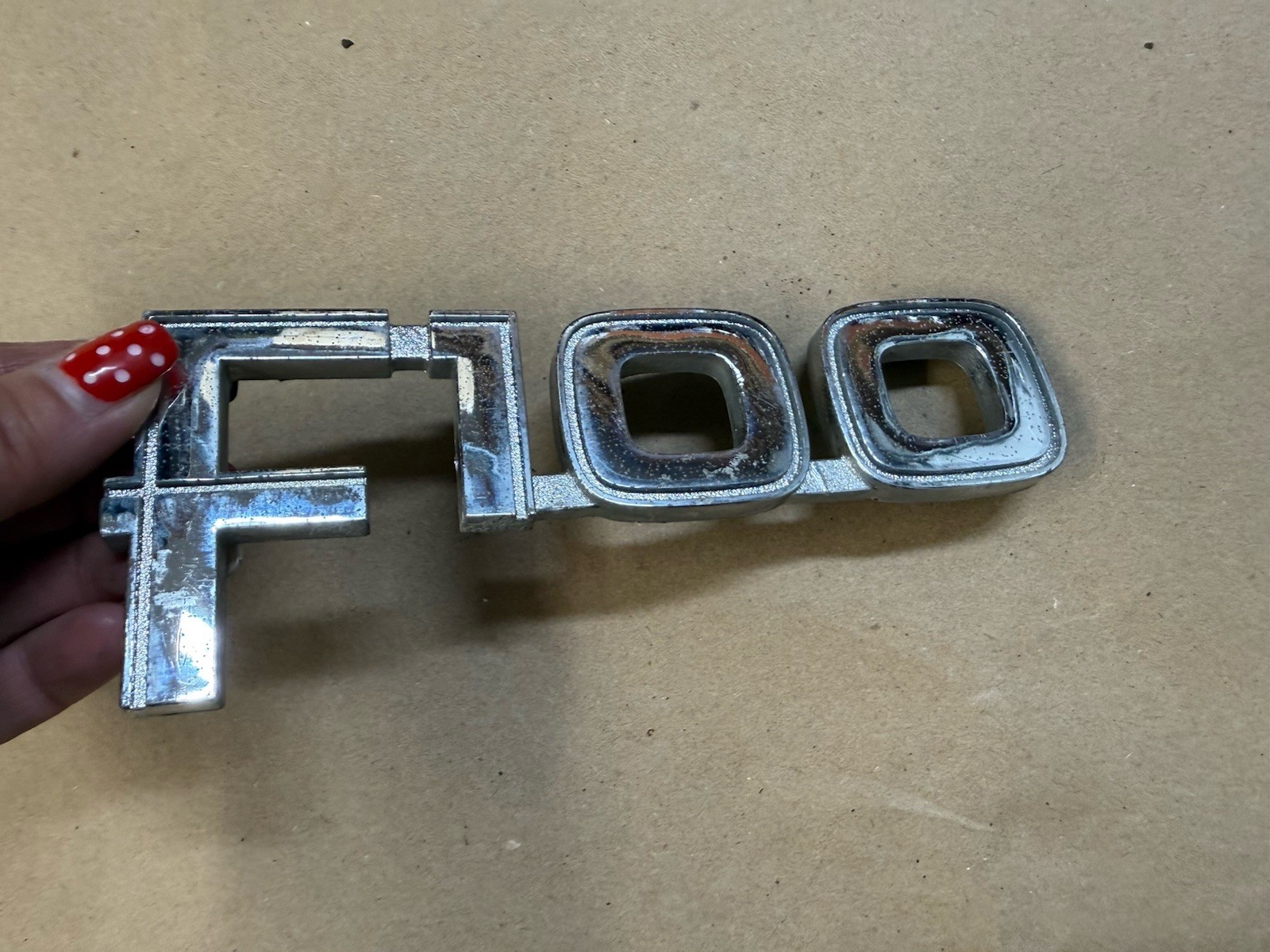 80-86 Ford Truck F100 Emblem 1980-1986 OEM