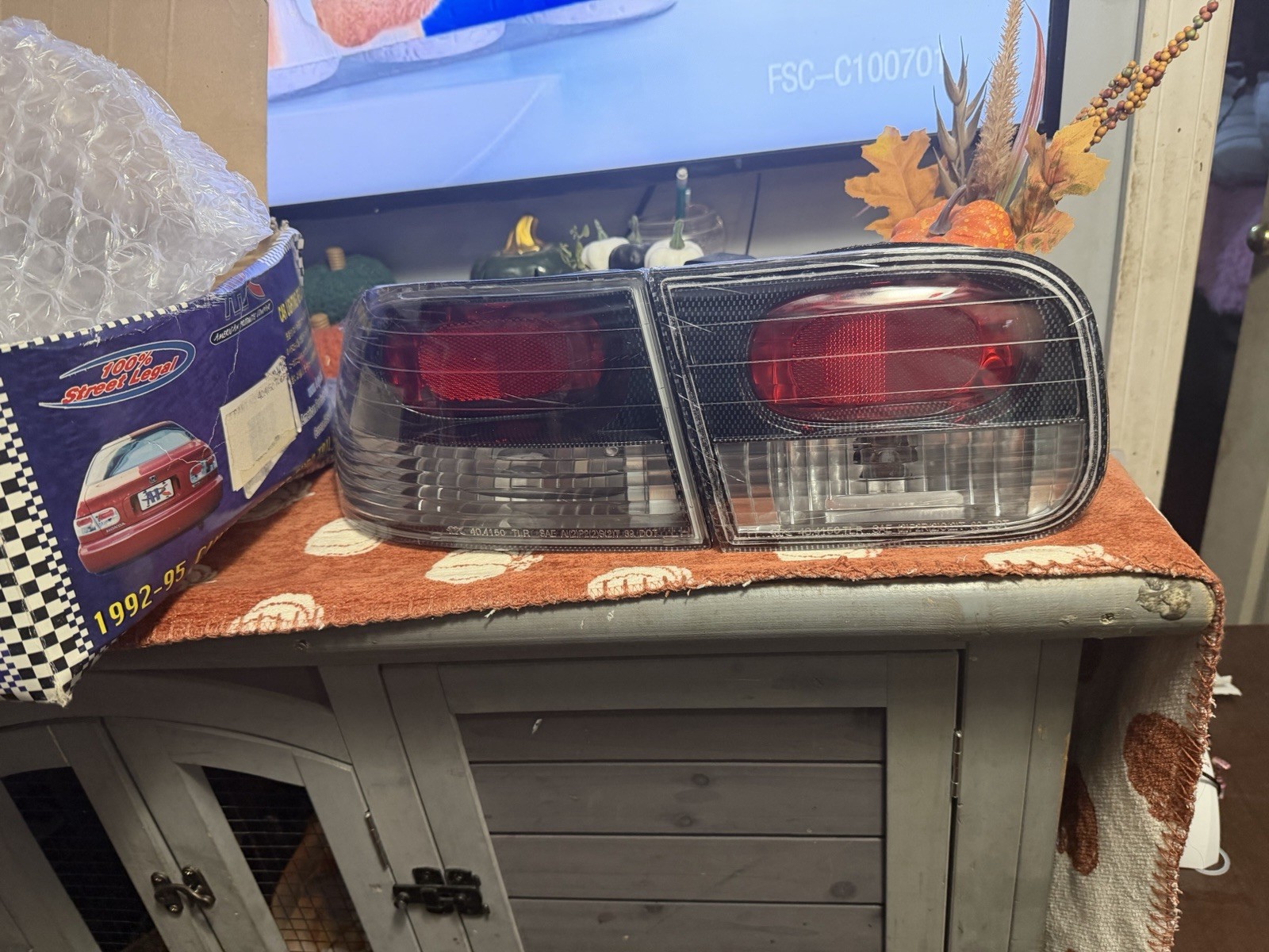1992-1995 Honda Civic 2dr/4dr EURO tail Lens 1992-1995 Honda Civic 2dr/4dr EURO tail Lens