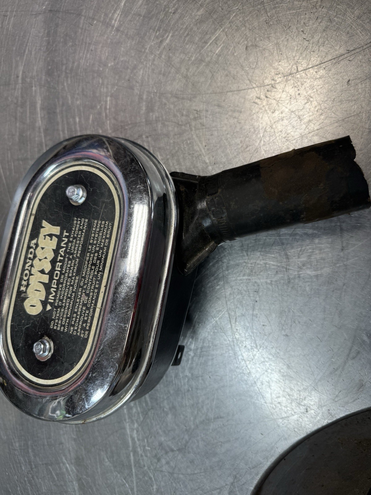 77-84 HONDA ODYSSEY FL250 FL 250 AIRBOX CLEANER BASE HOUSING AIR BOX