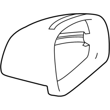 Genuine Mercedes-Benz Mirror Bowl OEM 23181018009799