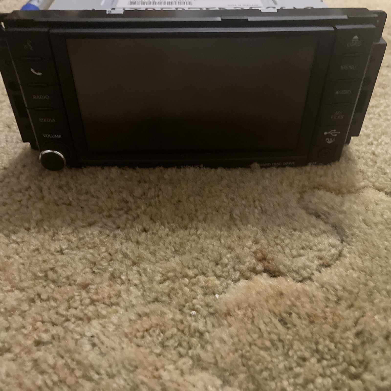 2011–2017 Jeep Compass Patriot OEM AM FM Sirius Radio Receiver Unit VIN 2011–2017 Jeep Compass Patriot OEM AM FM Sirius Radio Receiver Unit VIN