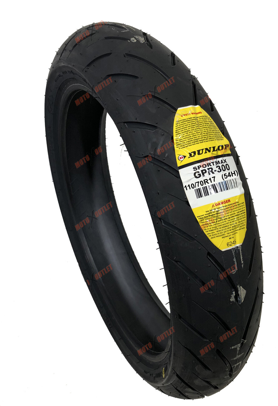 Dunlop GPR 300 110/70R17 Tire Front Motorcycle Sportmax 110 70 17 45067287