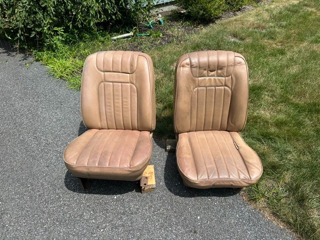 78 79 Ford Bronco Factory Original Front Bucket Seats 78 79 Ford Bronco Factory Original Front Bucket Seats