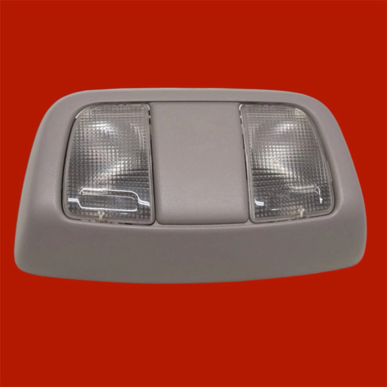 02–04 Xterra Frontier dome map light Gray OEM dual lens