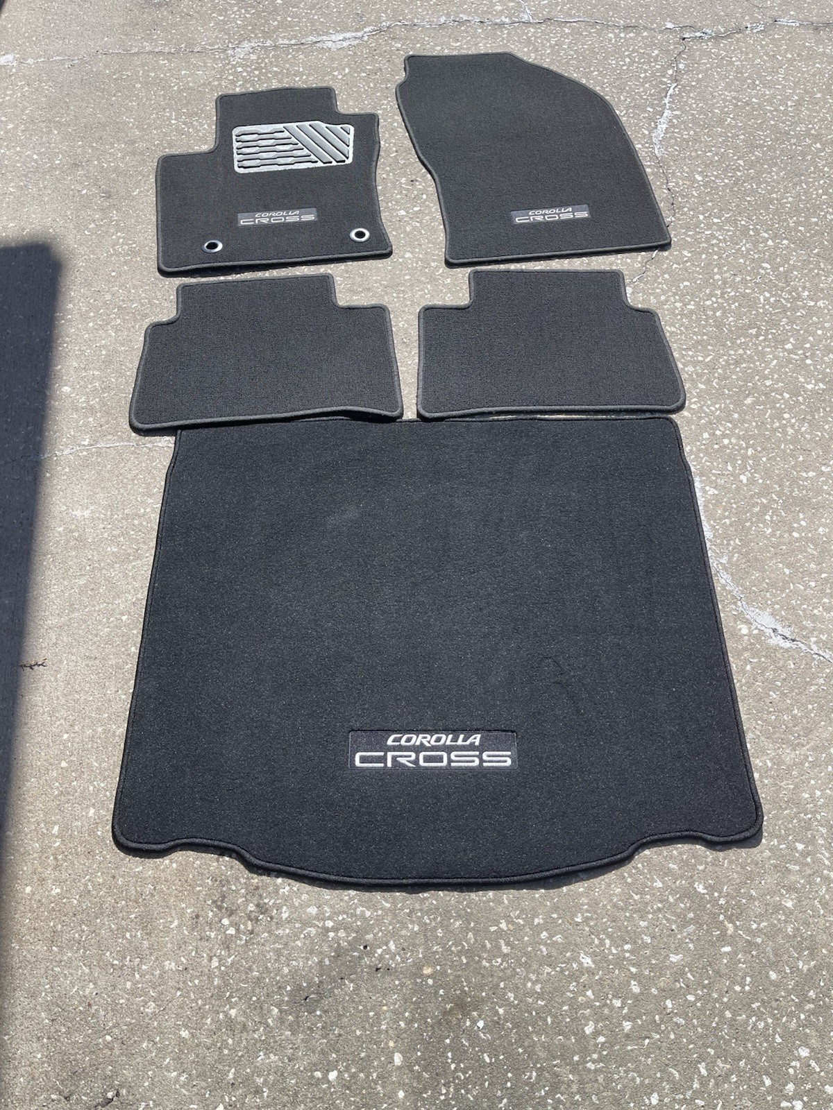 2022-2024 Genuine OEM Toyota Corolla Cross Carpet Floor Mat Set  PT919-16220 