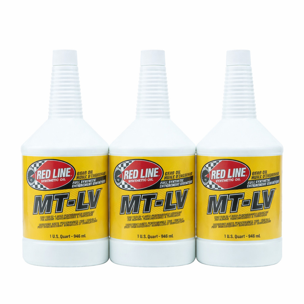 Red Line 50604 MT-LV 70W/75W Synthetic Gear Oil - 3 Quarts Red Line 50604 MT-LV 70W/75W Synthetic Gear Oil - 3 Quarts