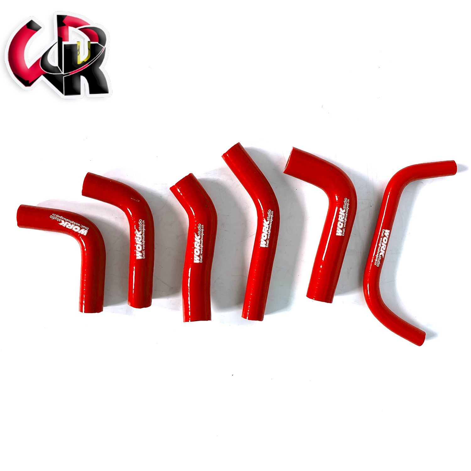 Red Coolant Silicone Hose Kit fits Honda XR650R XR 650R 00-09 01 02 03 04 05 06