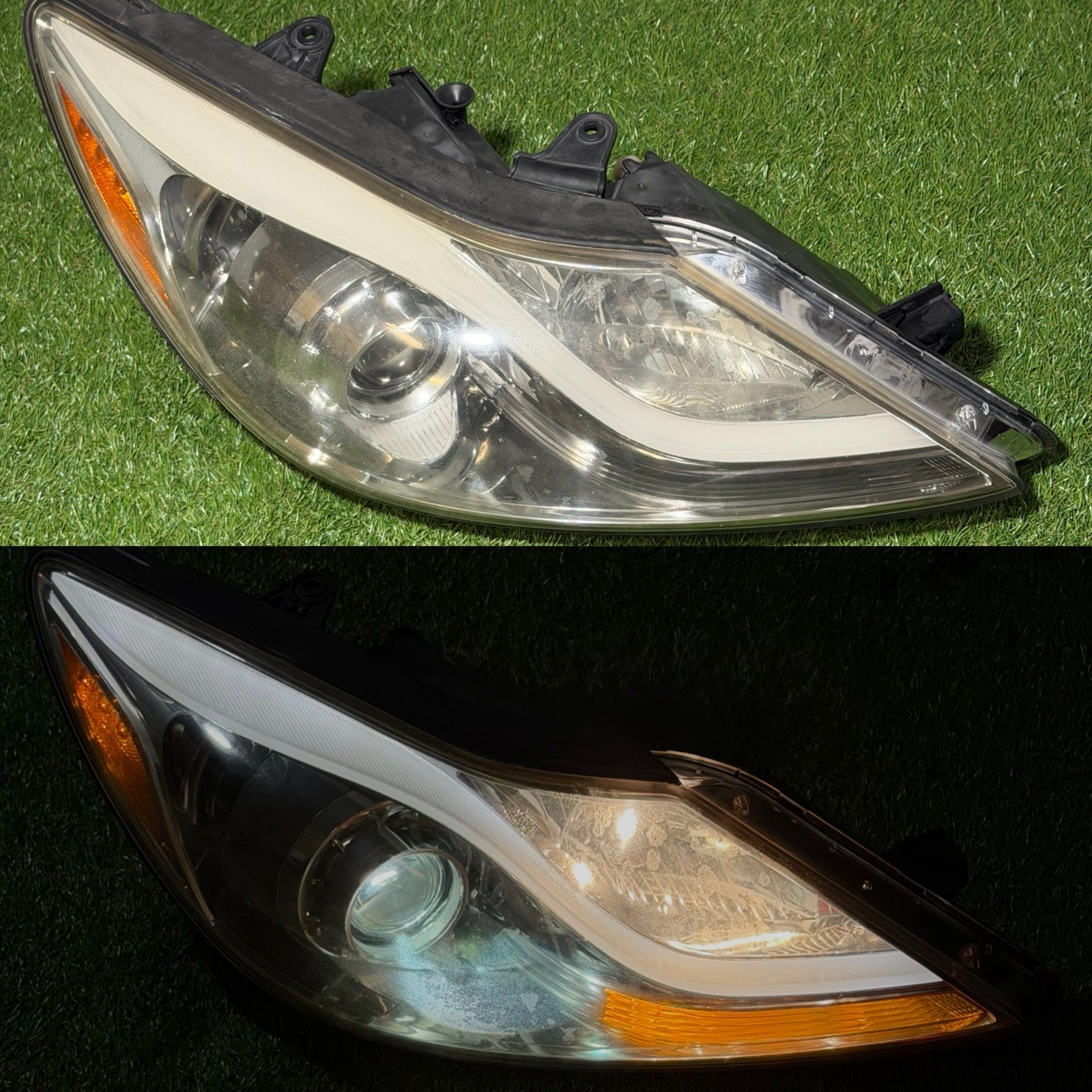 2012-2014 Hyundai Genesis Sedan Right Passenger Side Headlight Xenon AFS OEM 2012-2014 Hyundai Genesis Sedan Right Passenger Side Headlight Xenon AFS OEM