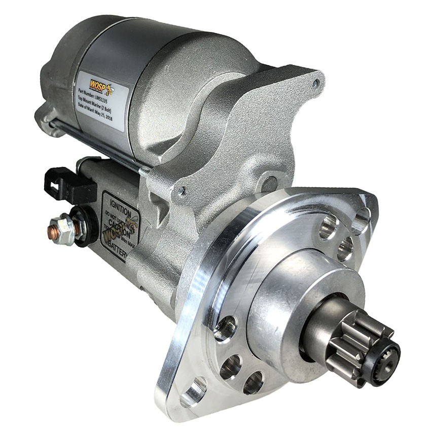 NEW WOSP HI-TORQ STARTER Fits 1970-1998 MERCRUISER MODEL 420 GM 7.4L - 454ci -