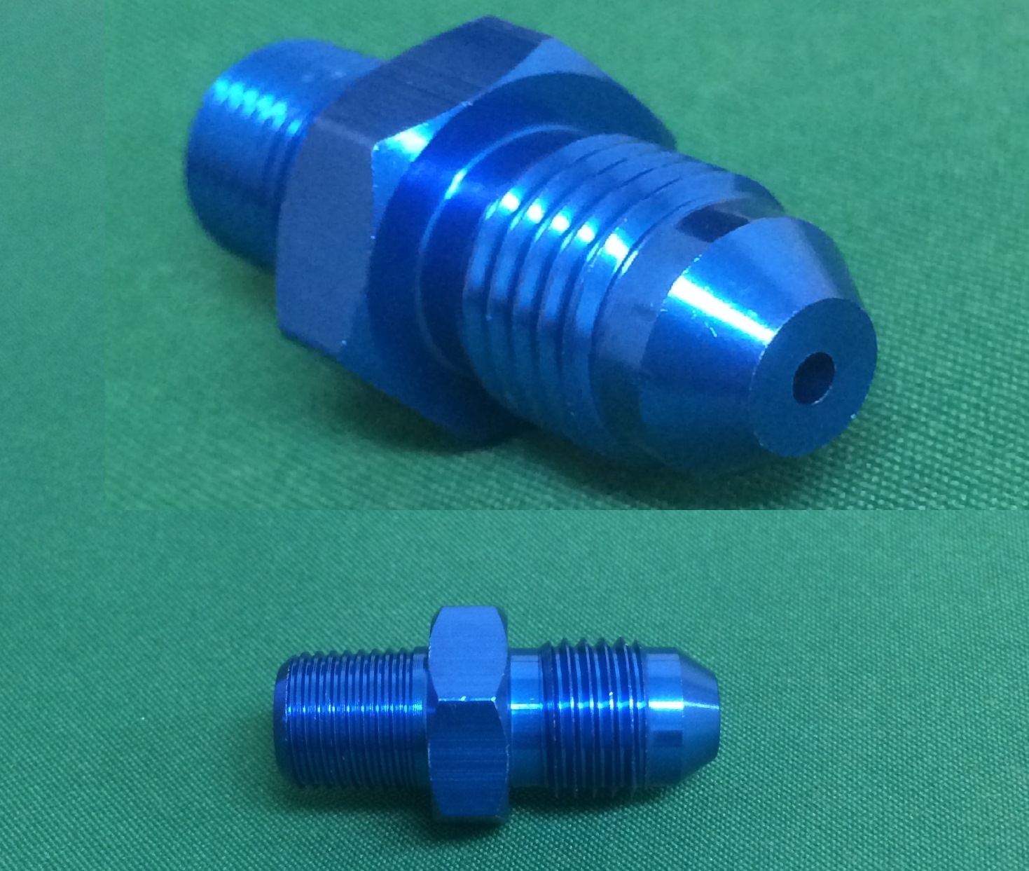 4AN -4AN AN4 to 1/8 NPT adapter fitting with .075
