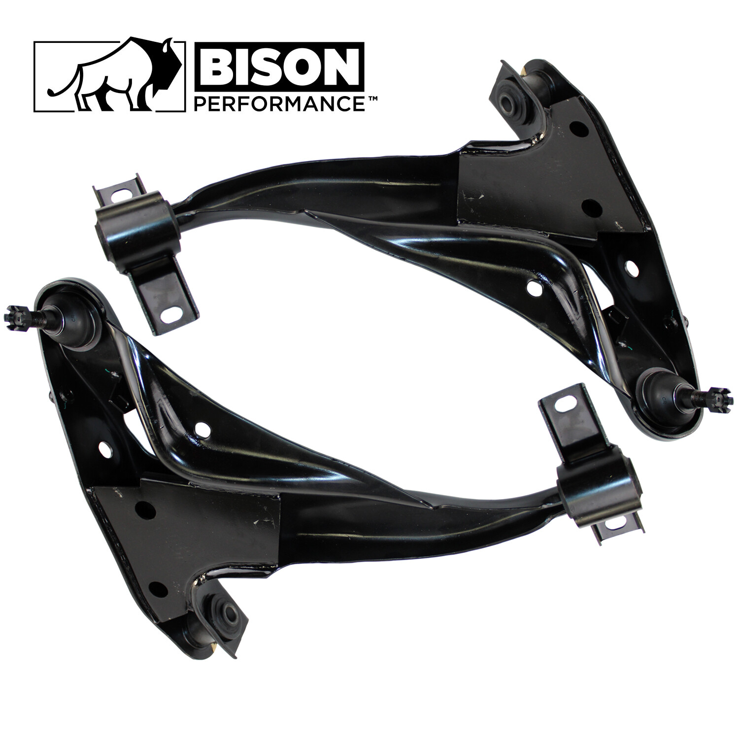 Bison Performance 2pcs Front Lower Control Arm & Ball Joints For Ford Mercury