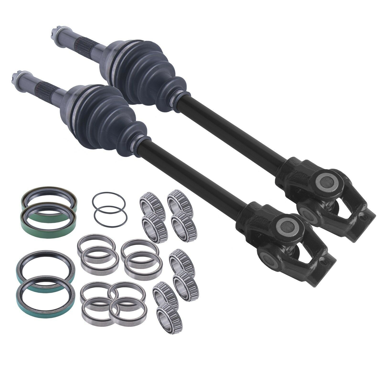 Polaris Scrambler front cv axles -wheel bearings & seals set 400 500 1995-2009 Polaris Scrambler front cv axles -wheel bearings & seals set 400 500 1995-2009