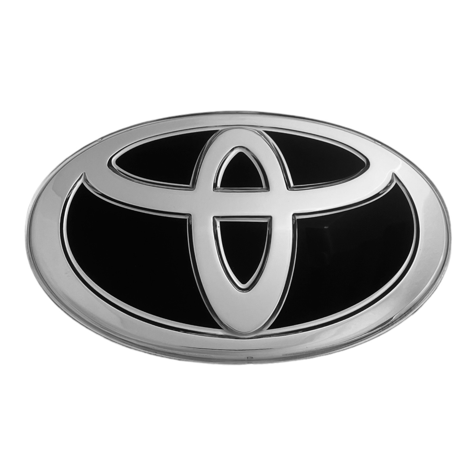 Custom New Logo Toyota Front Grille Emblem Black Chrome for Tacoma 2011-2015 Custom New Logo Toyota Front Grille Emblem Black Chrome for Tacoma 2011-2015