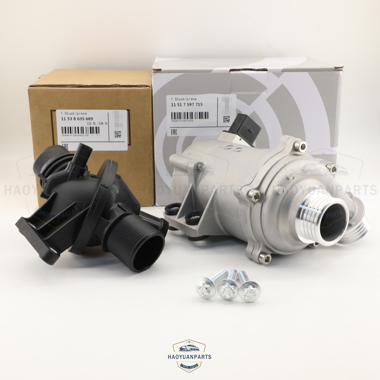 11538635689 Electric Water Pump w/ Thermostat for BMW 228i 328i X3 11517597715