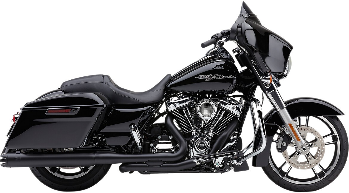 Cobra PowerPort Dual Head Pipes Black FLH/FLT 17-23