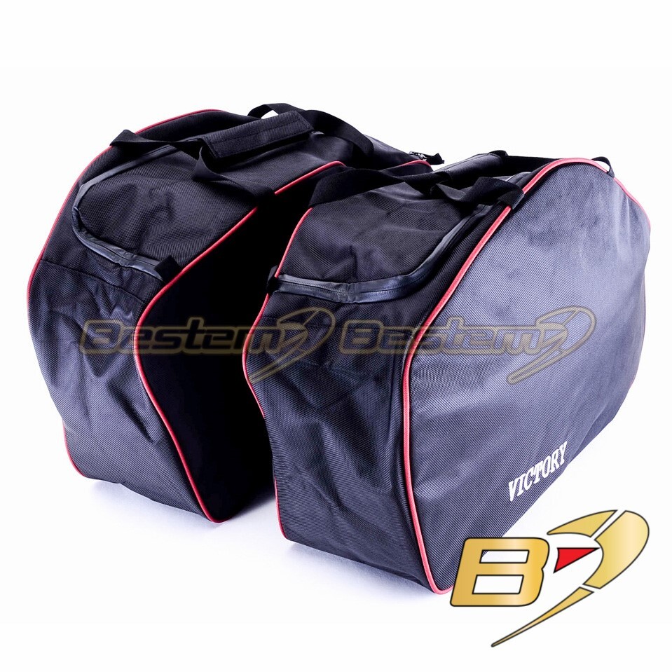 Victory Cross Roads Cross Country Saddlebag Side Case Liner Liners Bags, Black