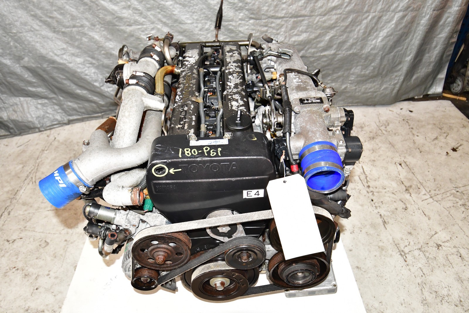 JDM Toyota 1JZGTE NON VVTi 2.5L DOHC Front Sump 1JZ TT Engine 5-speed M/T