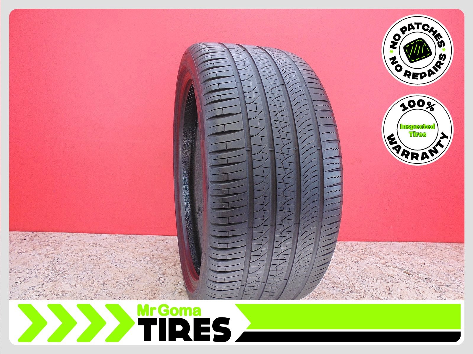 1 Pirelli Scorpion Zero A/S T0 XL 285/35R22 Used Tire 7.1/32 tread Tesla 2853522