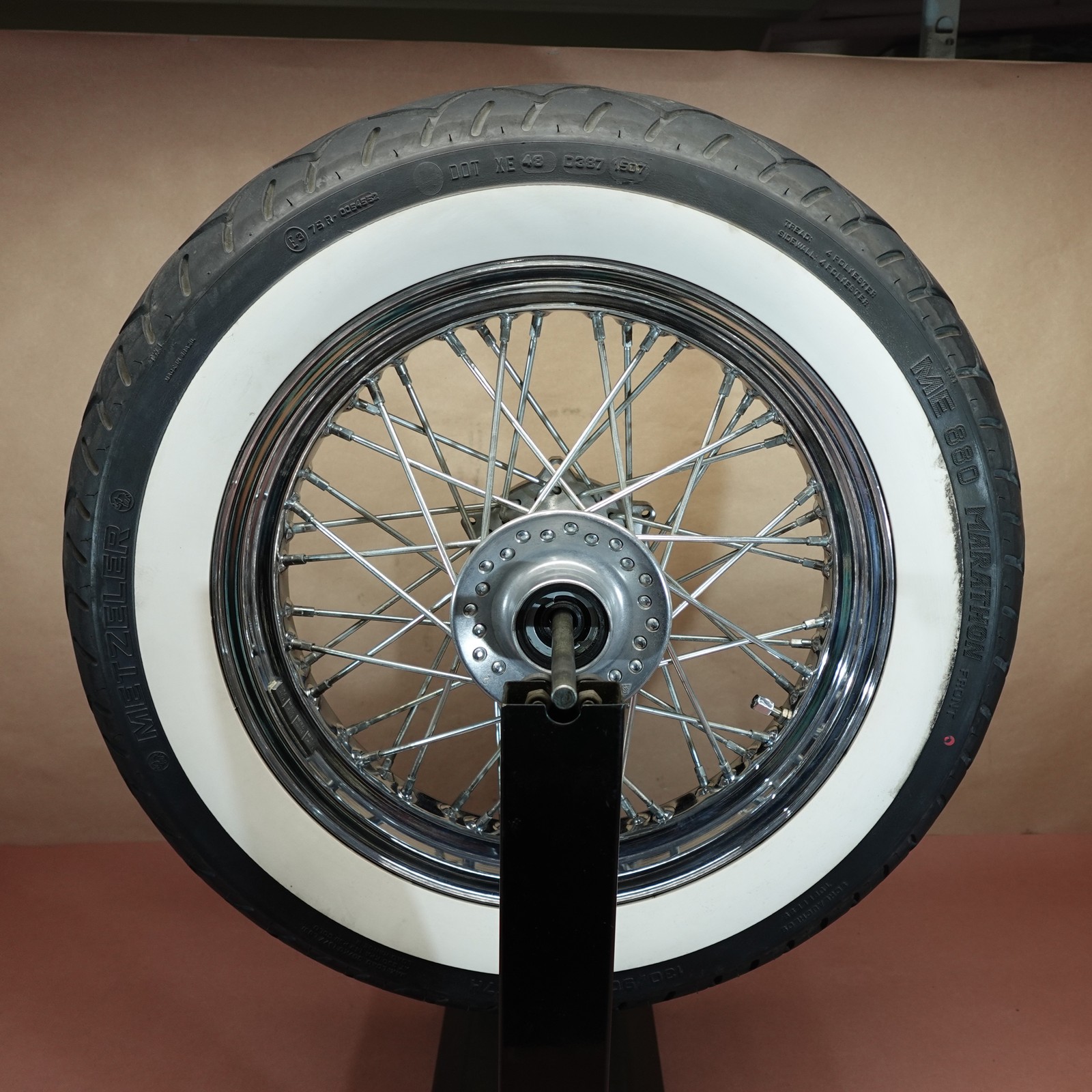 1998-2015 Yamaha VStar V Star 650 XVS650 Front METZELER Tire Rim Wheel 130/90-16