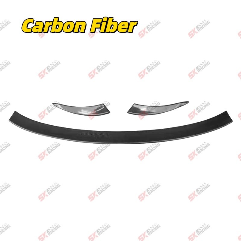 Forged/Carbon Fiber/Unpainted Rear Middle Spoiler Wing For Porsche Cayenne 19-23