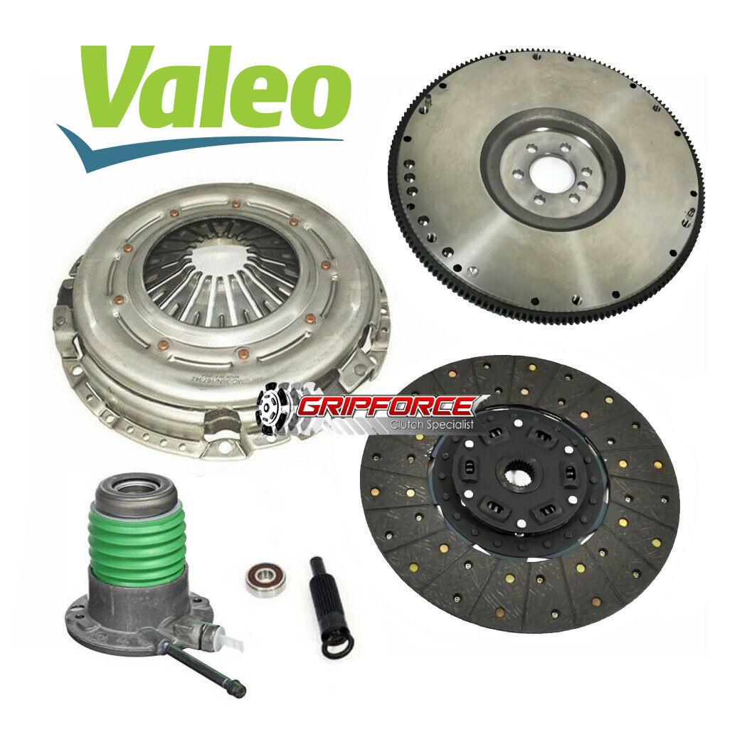 VALEO-FX CLUTCH KIT +SLAVE +CAST FLYWHEEL fits 10-15 CHEVY CAMARO SS Z/28 V8 5TH