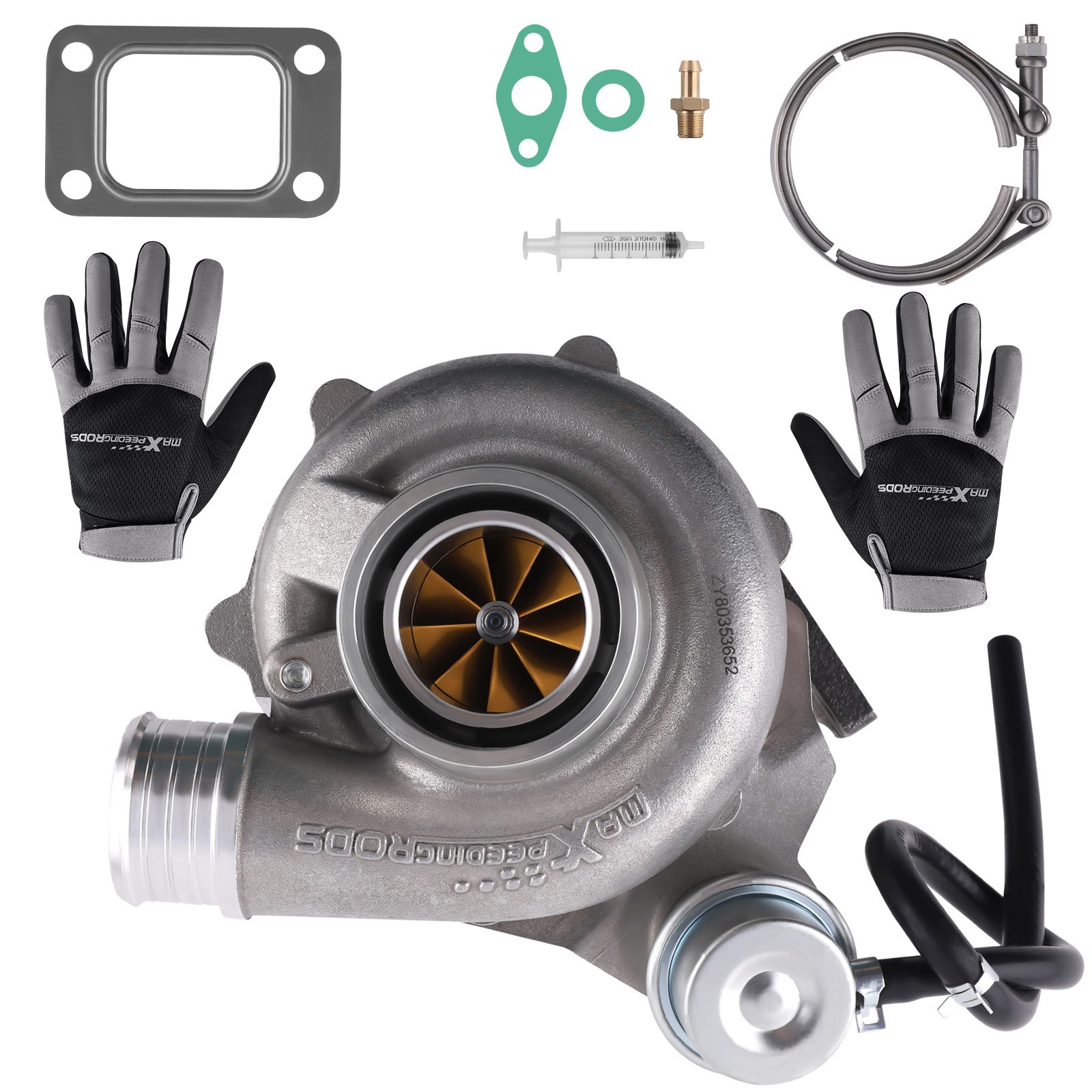 Racing Turbo Up to 550 HP Dual Ball Bearing Billet Wheel Replacement for G25-550