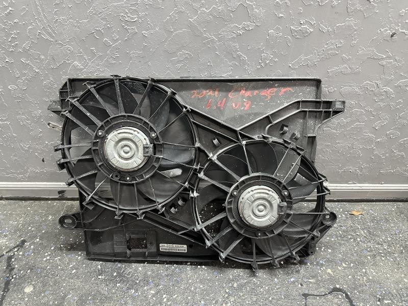 2011-2023 Dodge Charger Radiator Cooling Dual Fan Motor Shroud Assembly OEM