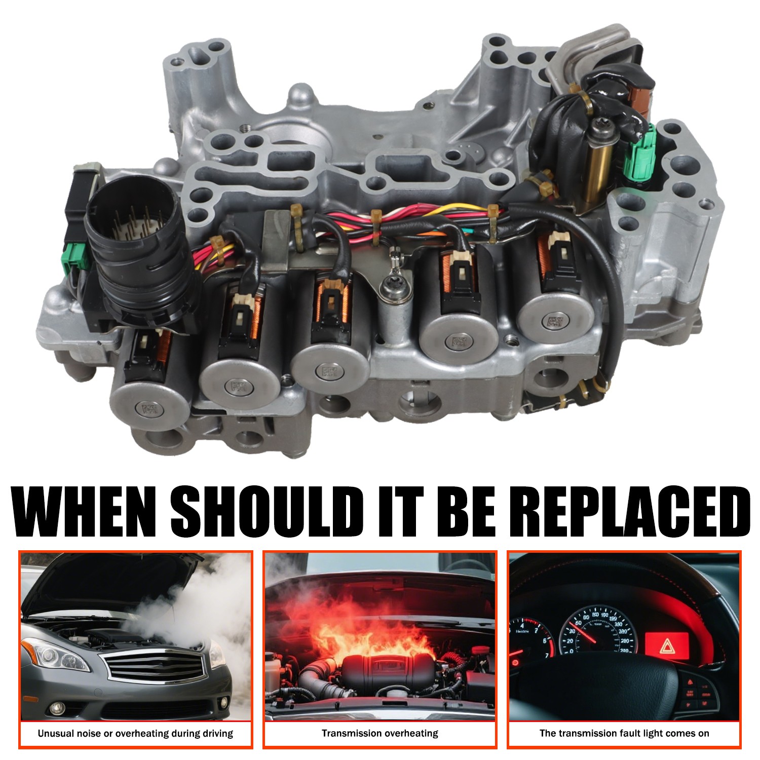 REMANUFACTURED RE0F12A JF020E CVT VALVE BODY 31705-50X0C FOR 2018-24 KICKS VERSA