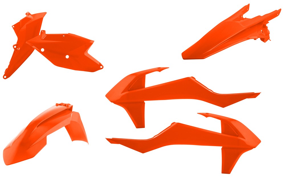 Acerbis Plastic Kit Orange 17-19 KTM XC-W EXC-F 2634065226 Acerbis Plastic Kit Orange 17-19 KTM XC-W EXC-F 2634065226