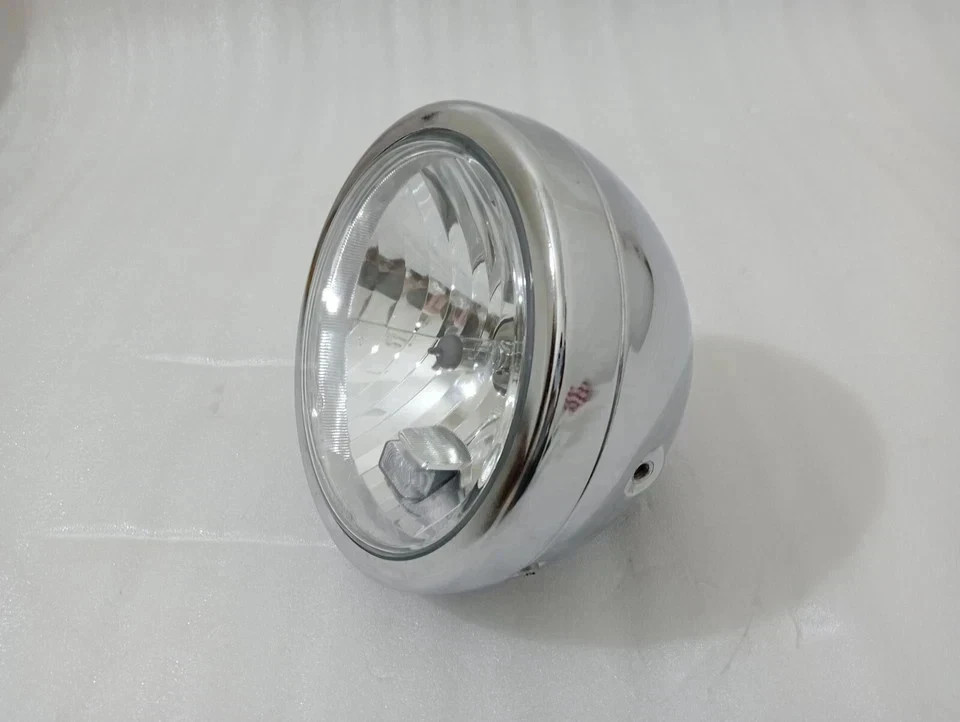Chrome Head Light lamp Assembly Fits For Royal Enfield GT & Interceptor 650