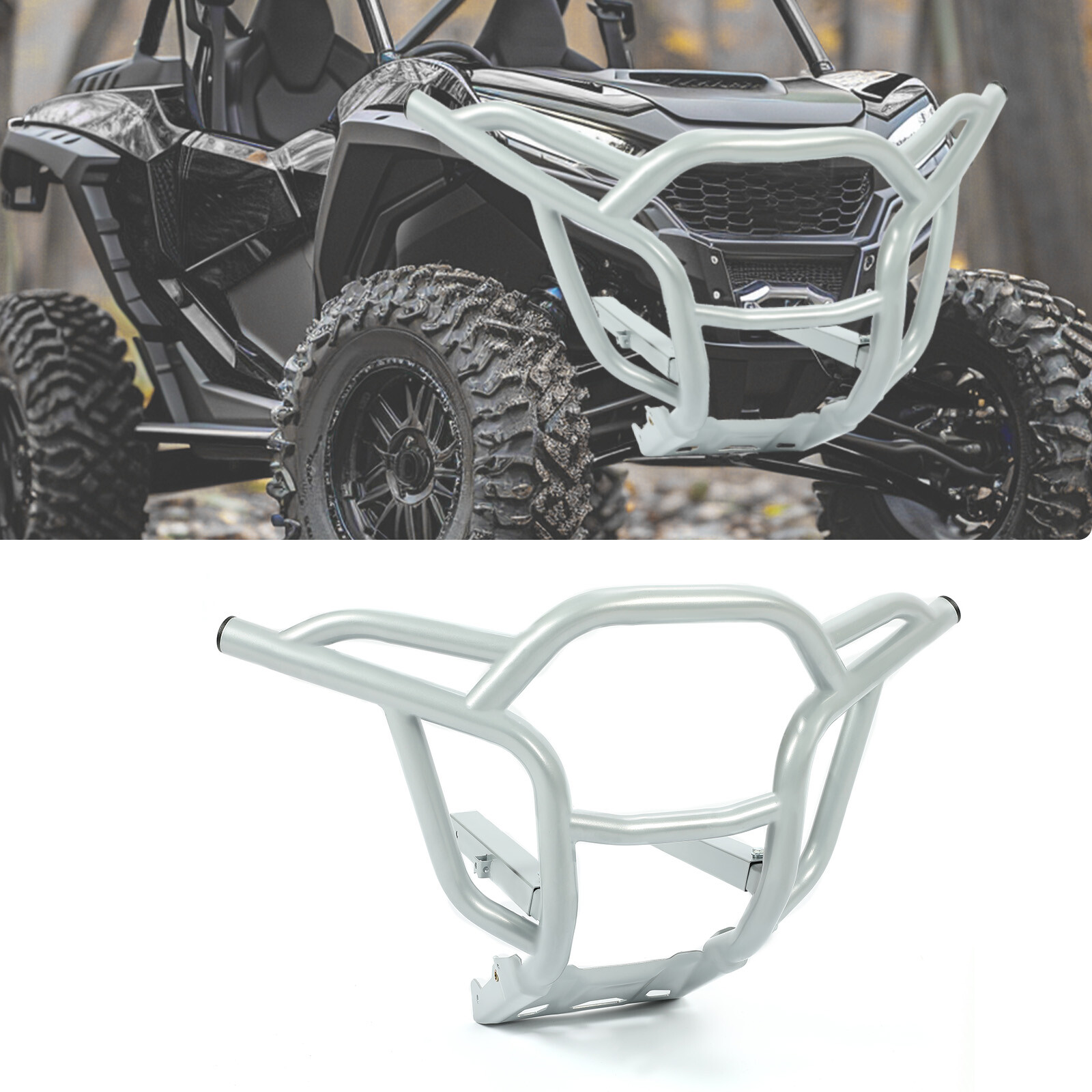 For 2019-2022 HONDA TALON 1000X 1000R 1000X-4 Front Bumper Powder Coated New