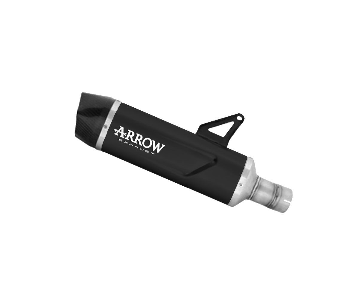 Exhaust Muffler Arrow Indy R EVO aluminum Dark / Carby KOVE 800X PRO 2024