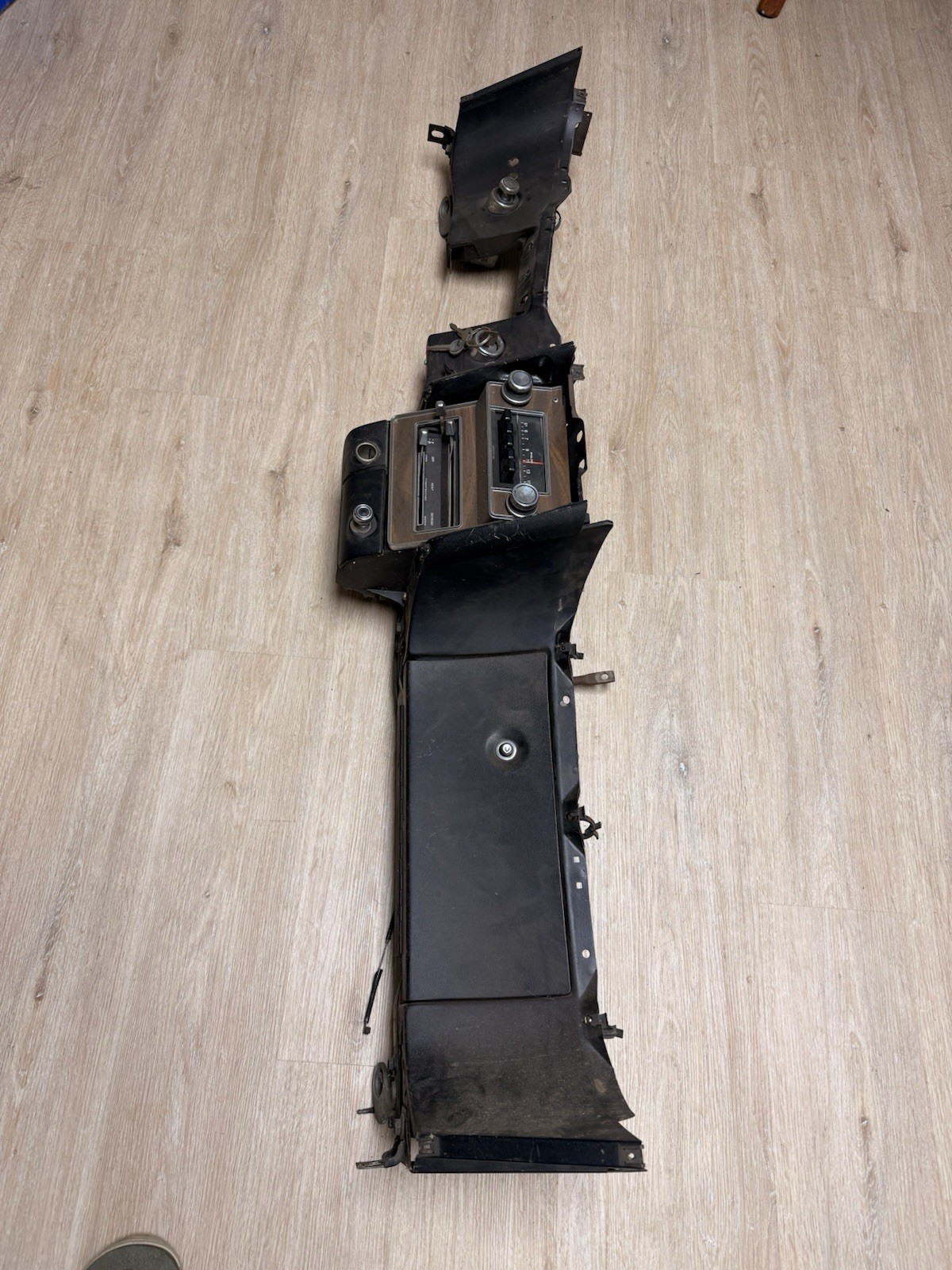 1969 Ford Mustang Lower Metal Dash Shelby Mach 1 ORIGINAL With Prkg Lights No AC 1969 Ford Mustang Lower Metal Dash Shelby Mach 1 ORIGINAL With Prkg Lights No AC