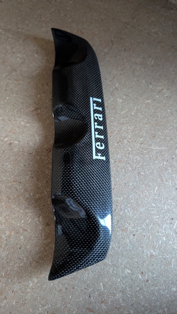 Ferrari California T F149M 20152018 Dash Center Carbon Fiber Trim Panel  DAMAGED