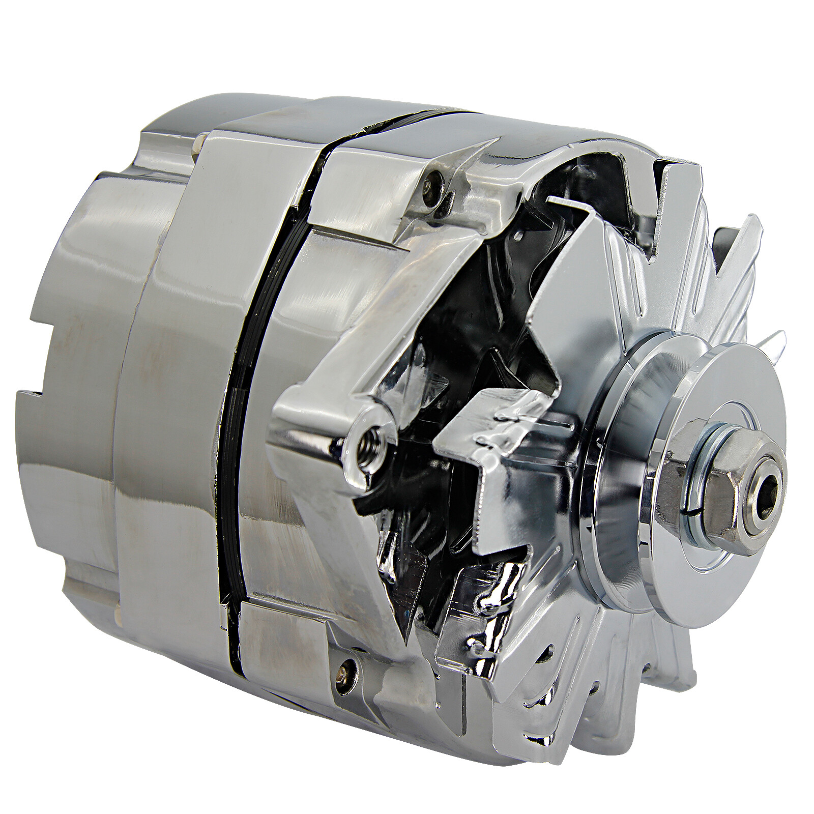 GM One Wire Alternator for 70s-80s GM Cars Trucks C10 105A Self Exciting GM One Wire Alternator for 70s-80s GM Cars Trucks C10 105A Self Exciting