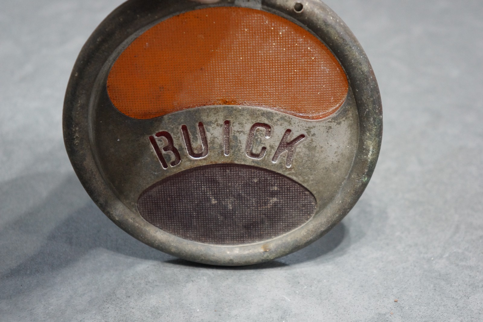 vintage 1920s or 1930s Buick glass taillight and stop light lens vintage 1920s or 1930s Buick glass taillight and stop light lens