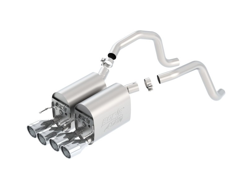 Borla ATAK Exhaust System 11816 – Fits Chevrolet Corvette 2005-2008 & 2006-2008