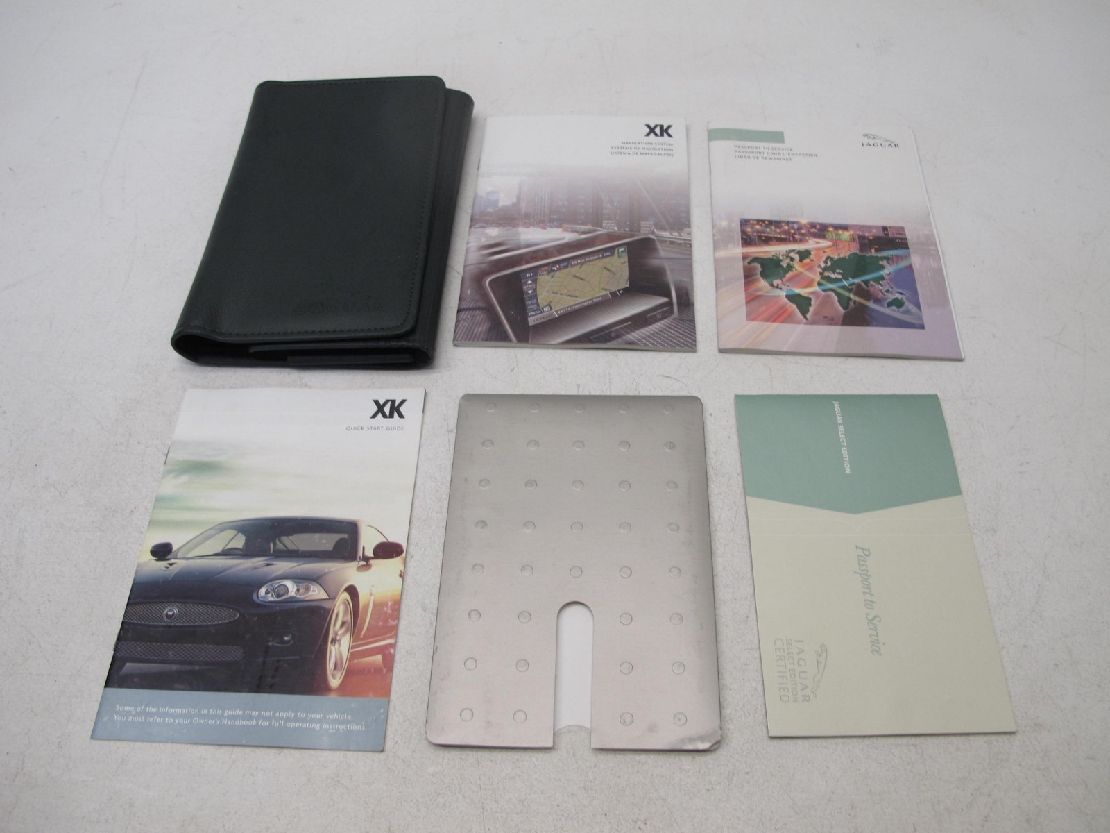 07-09 Jaguar XK X150 Owner's Manual User Guide With Case Oem 051225