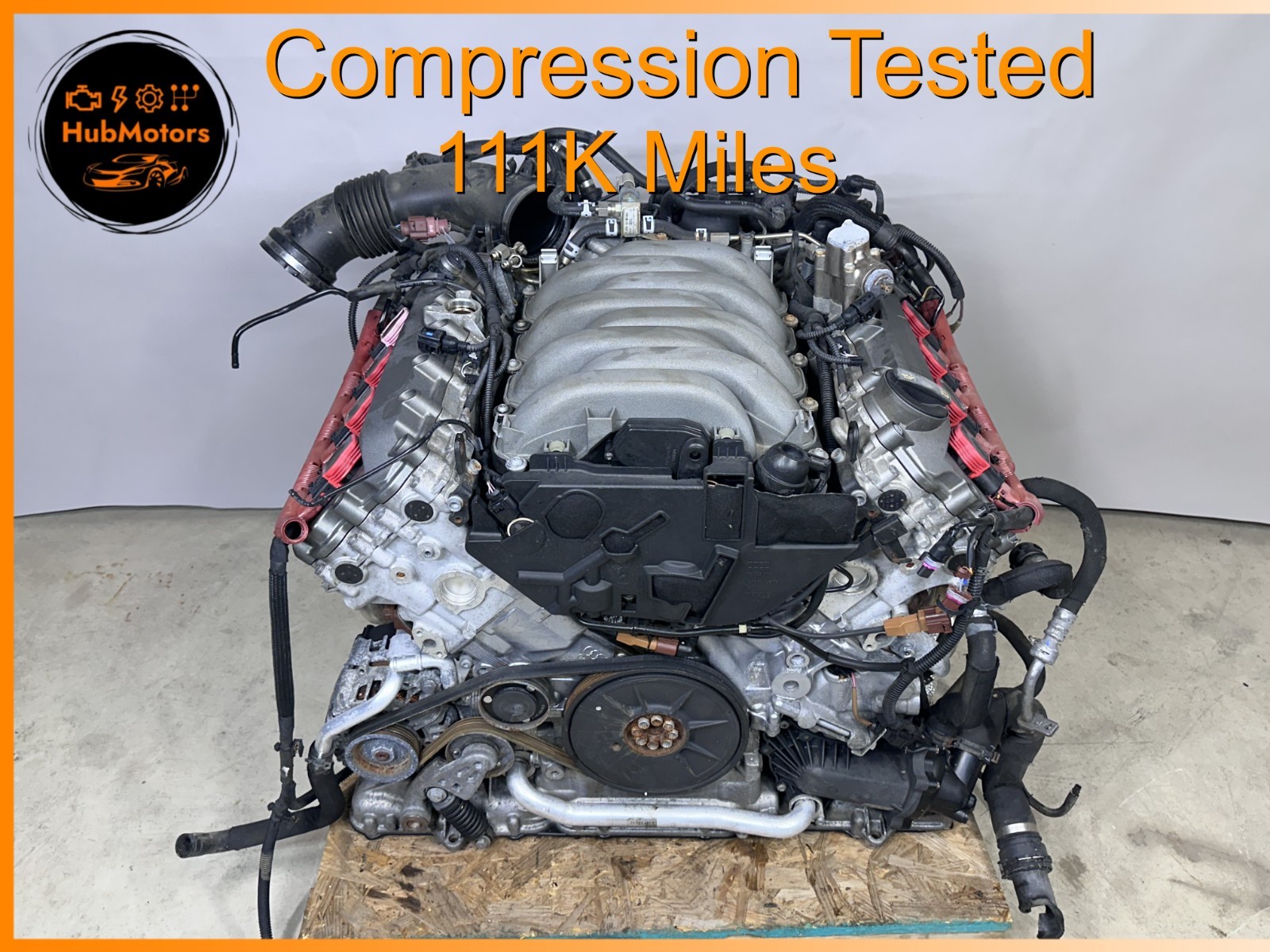 2008-2012 Audi S5 4.2L V8 Engine COMPLETE ENGINE ASSEMBLY